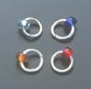 LOT 4 PIERCING ONGLE PERLE