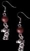 BOUCLES D'OREILLES OURSON