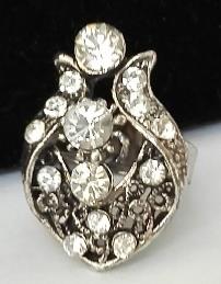 BAGUE FANTAISIE STRASS