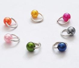 LOT 7 PIERCING  D'ONGLE BOULE