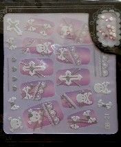 STICKERS 3D GOTHIC STRASS