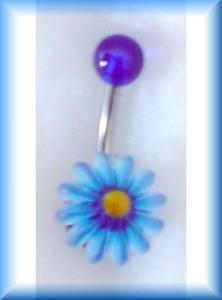 PIERCING NOMBRIL FLEUR