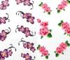 LOT 2 WATER DECAL FLEUR