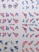 LOT 6 WATER DECAL FLEURS